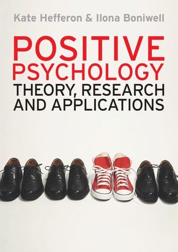 positive psychology theory research and applications book cover, open university press 2011